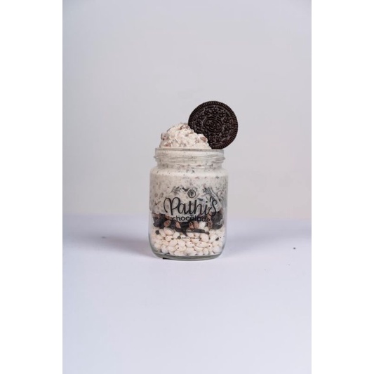 

0OREO - Pathis Chocolade Chocolate In Jar Cemilan Coklat Lumer coklat asli