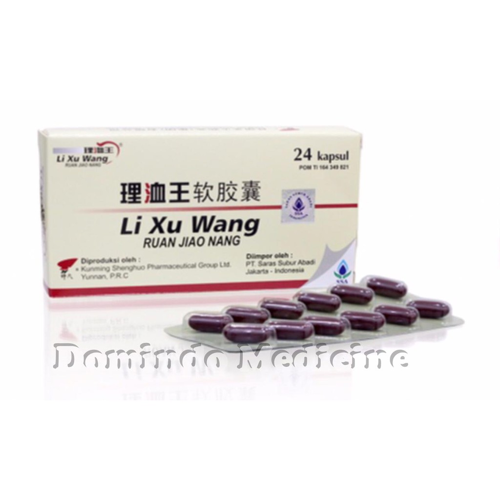 Obat Tradisional China LI XU WANG RUAN JIAONANG 24's