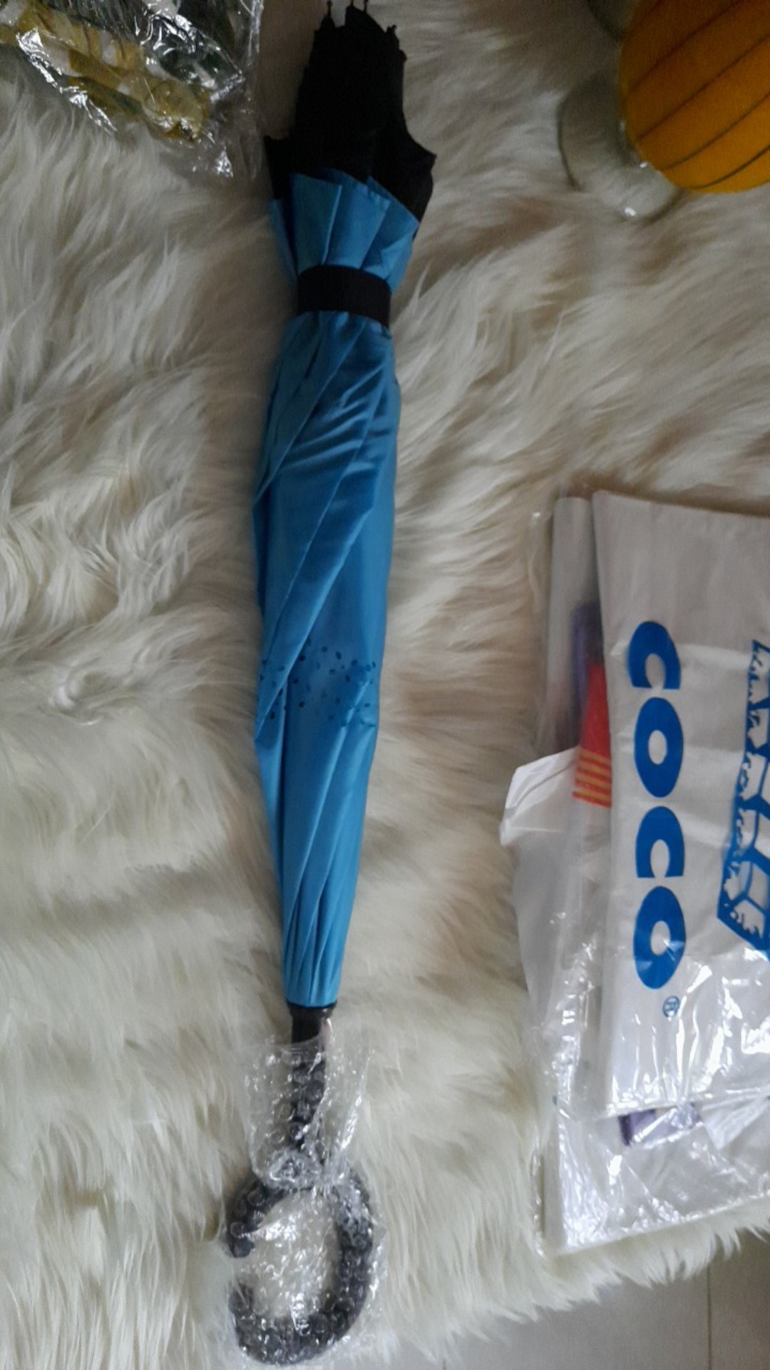 Termurah - Payung Terbalik Kazbrella / Peralatan Hujan A