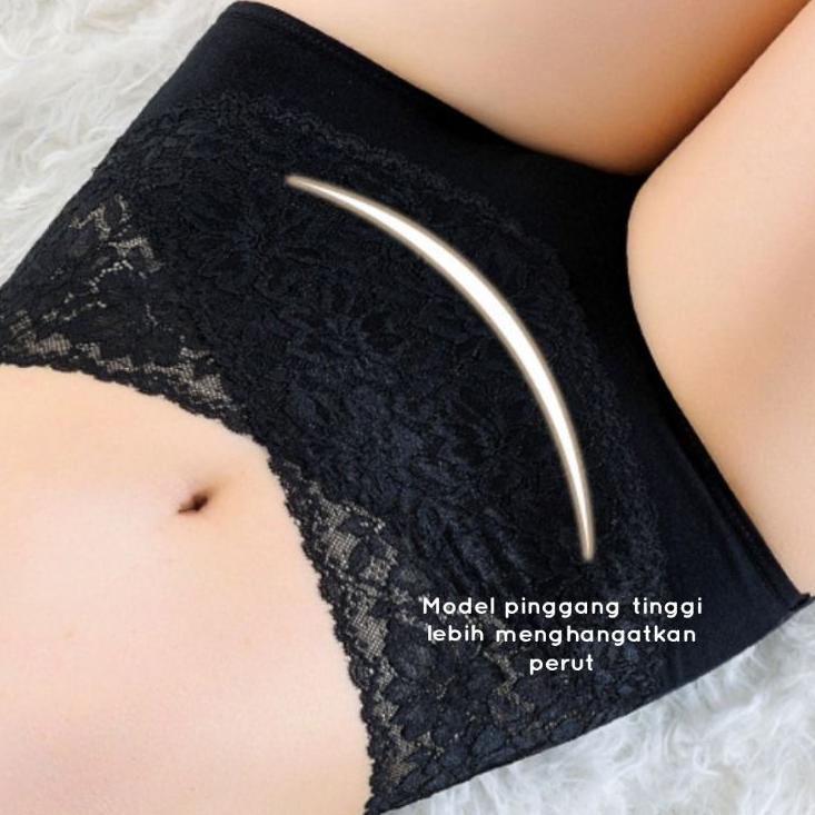 Baru - celana dalam cd wanita renda katun LMC 86041