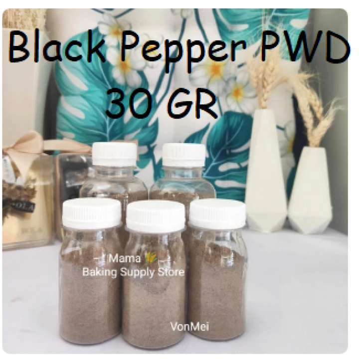 

Black Pepper 30 Gr Black Pepper Powder Bubuk Lada Hitam