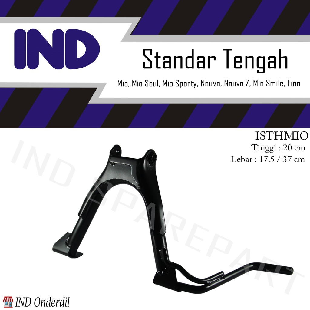 Standar-Standard-Setandar-Jagang Tengah-2 Hitam Mio Soul/Fino Karbu