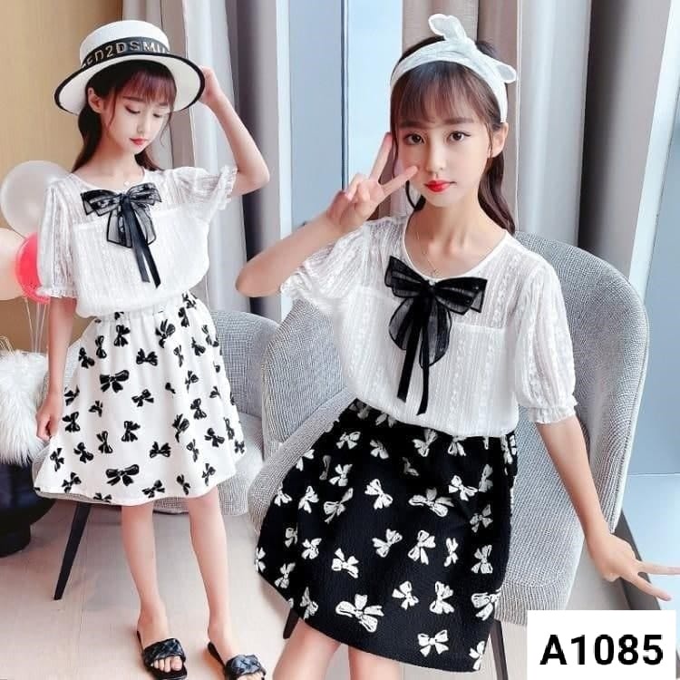 SET ROK ANAK IMPORT BROKAT PEREMPUAN A1085