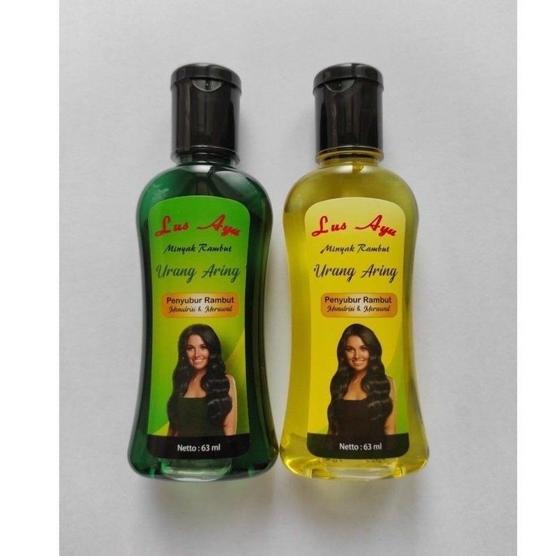 NEW !!  LUS AYU Minyak Rambut MINYAK KEMIRI 63ml / LUS AYU MINYAK KEMIRI BPOM