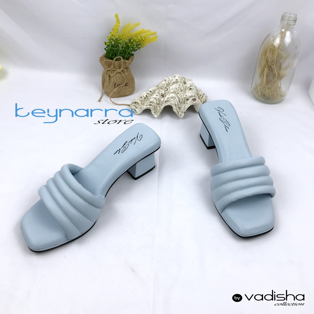 VADISHA ARABELLA Sendal Wanita, Sendal Heels/ Sendal Hak Tahu 5cm RN 22  By.Keynarra Store