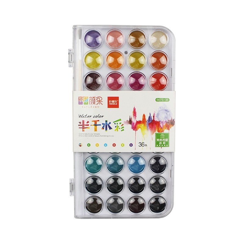 

Mokeelo Cat Air Watercolors Cake 36 Warna (Water Color Cake /Cat Air)