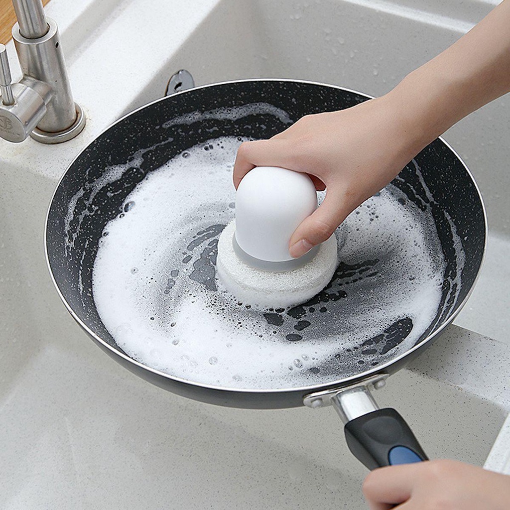 [Elegan] Alat Pembersih Wastafel Dapur Tahan Lama Washing Scrubber