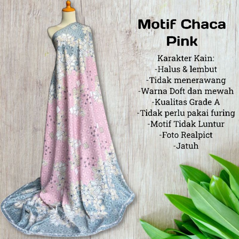Kain Motif Maxmara Chaca harga setengah meter