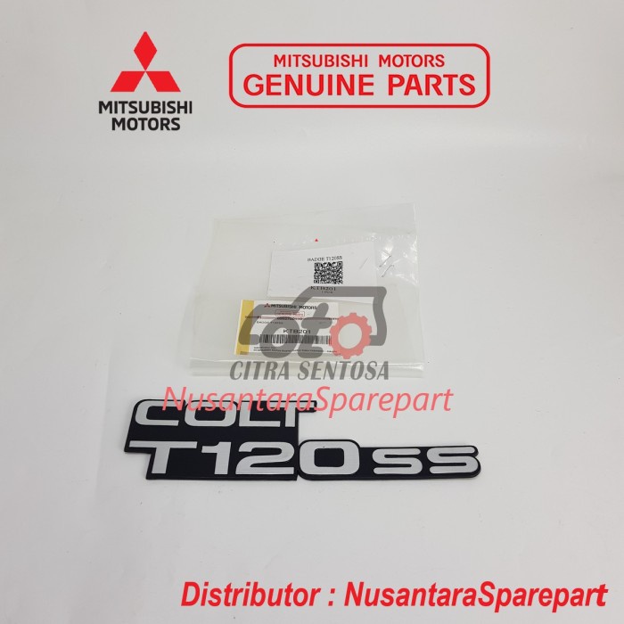 EMBLEM T120SS KEDOK DEPAN ORIGINAL / BADGE T120SS KTB201