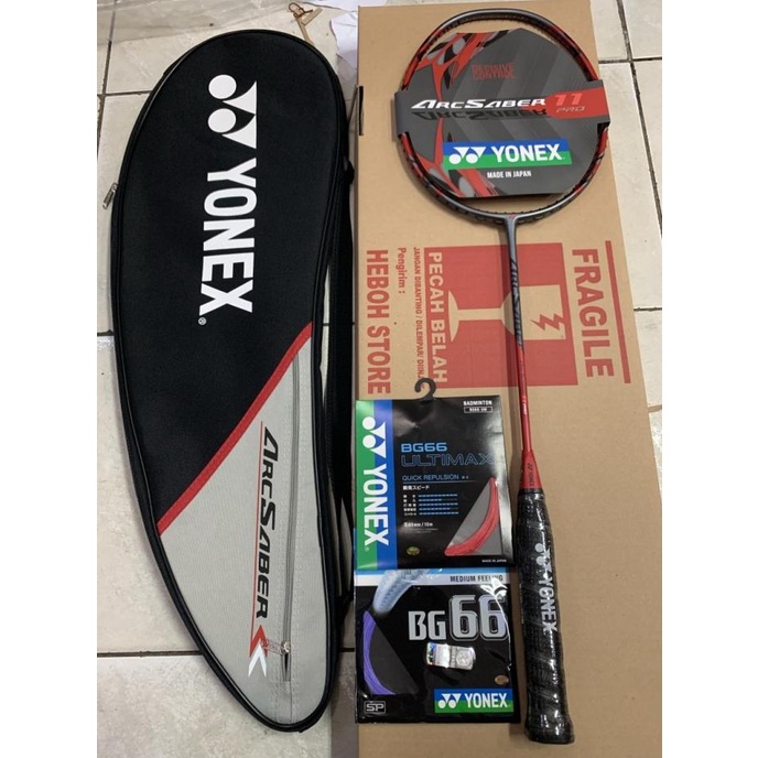 Raket Badminton Yonex Arcsaber 11 Pro Japan New Produk Original Roccabar