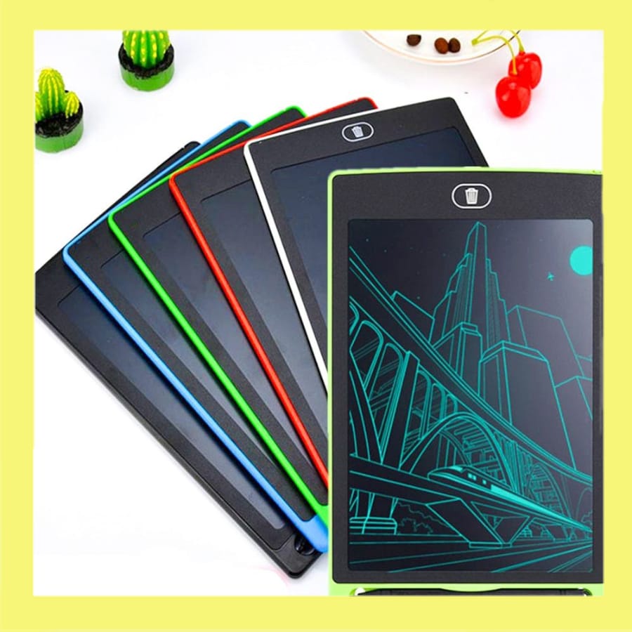 LCD Drawing Writing Tablet 8.5&quot; Papan Tulis Anak Dewasa Board writing pad Papan Magic