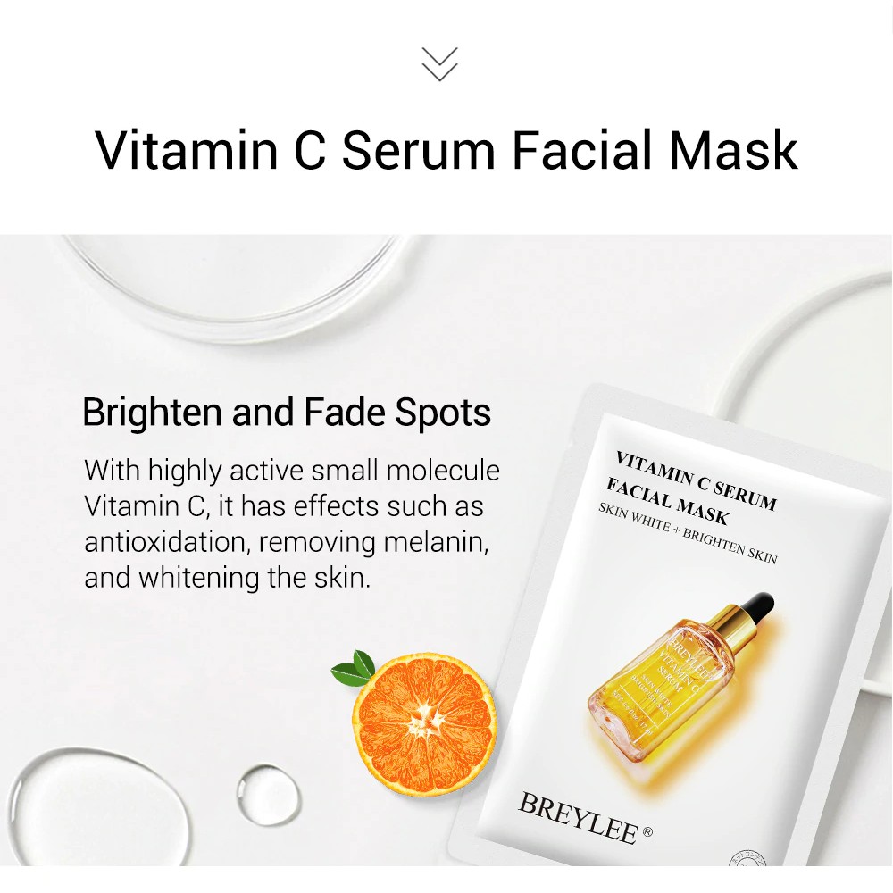 [BPOM] BREYLEE Serum Masker Vitamin C / Hyaluronic Acid / Rose Hydrating / Retinol Lifting Serum