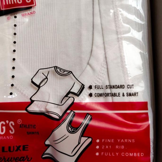 [KODE 77] SINGLET HINGS PRIA, SINGLET DEWASA SALUR / KAOS DALAM PRIA HING'S SINGLET HINGS MERAH/ KUT