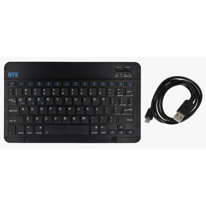 Keyboard bluetooth wireless nyk bt-90 slim - Keyboard bluetooth bt90