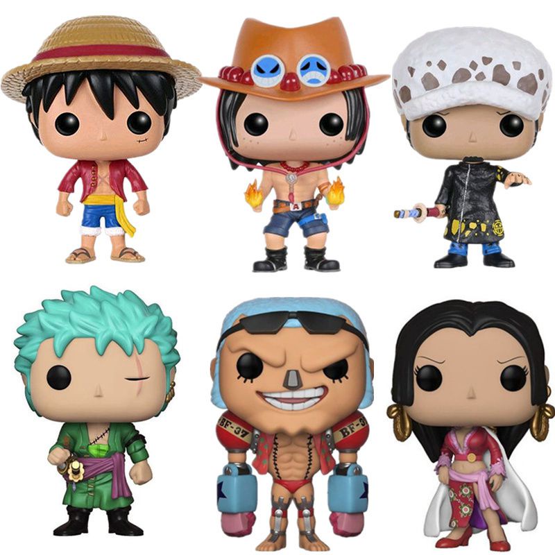 NEW!! FUNKO POP One Piece BROOK Buffed Chopper with box Model Figure Collectible Model Toy for gift