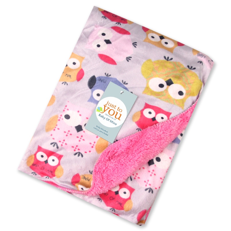 Selimut Bayi baby swaddle bedong bayi tanpa topi bayi Newborn Blanket Double Fleece girl boy