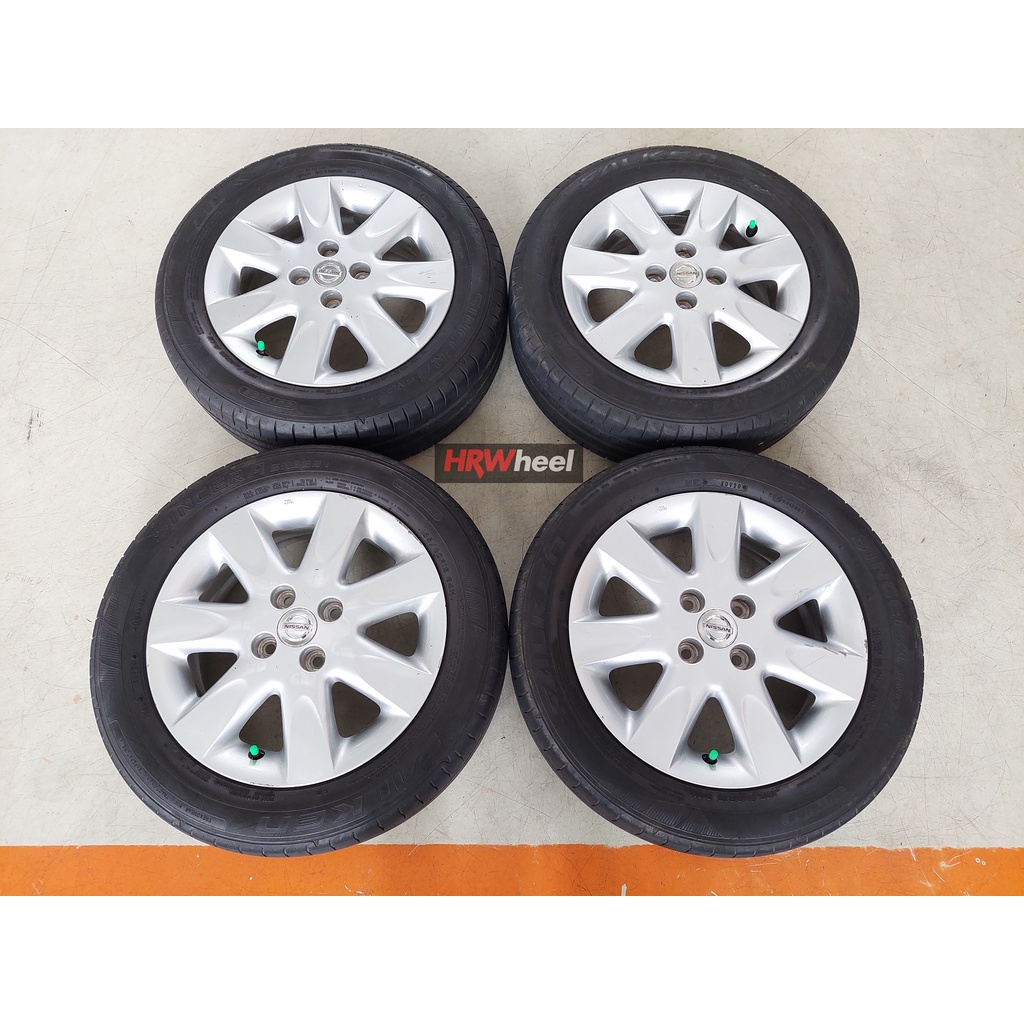 Velg Mobil Bekas Oem Nissan March Ring 15 + Ban Cocok Buat DATSUN GO