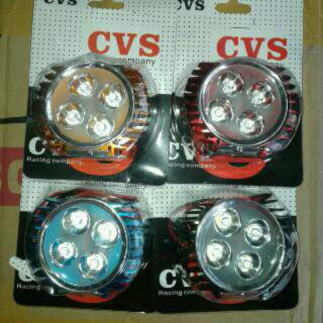 Lampu Tembak 4 LED Tipis Import