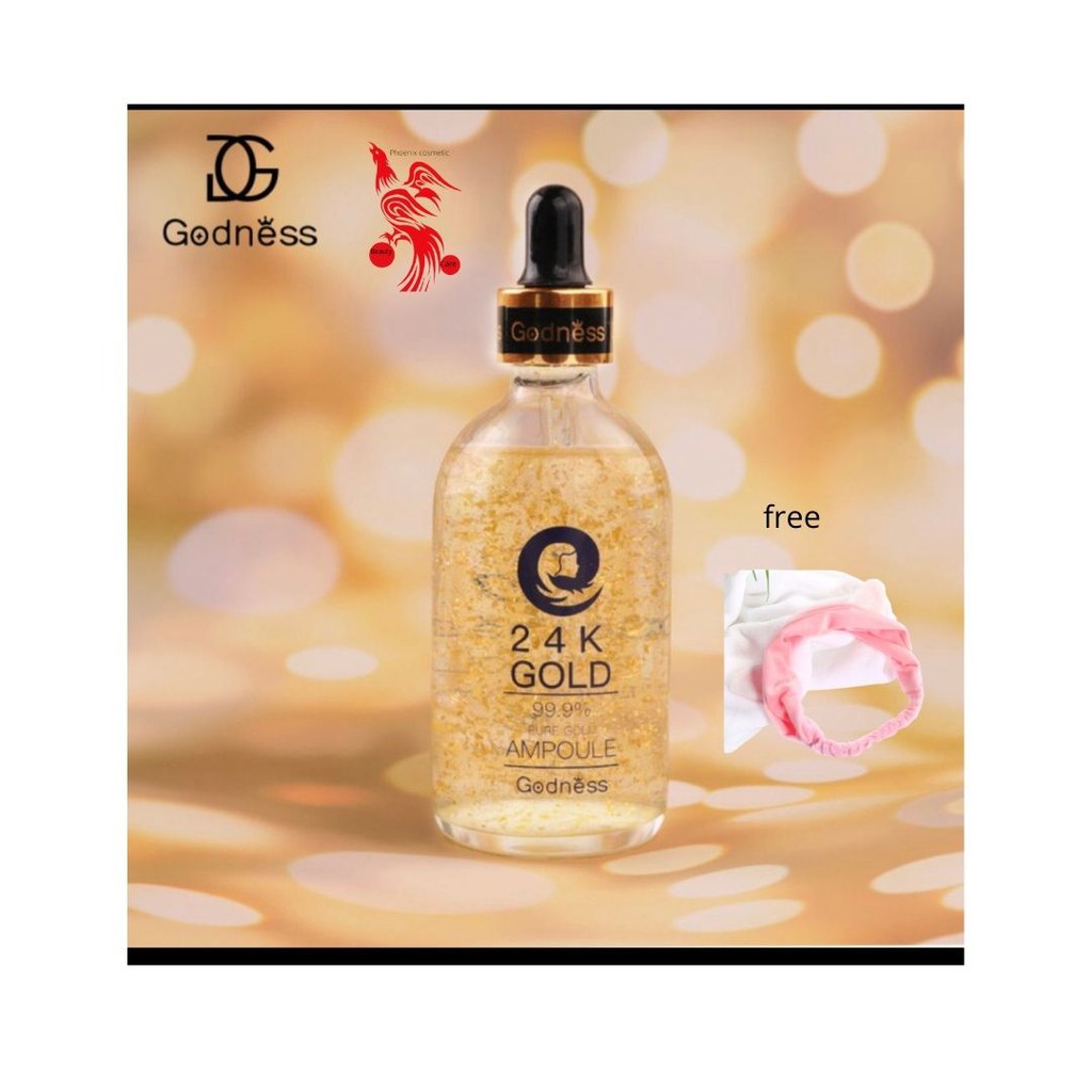 Godness 24K GOLD Essence Anti-aging Improve wrinkles Skin Care serum - GOLD