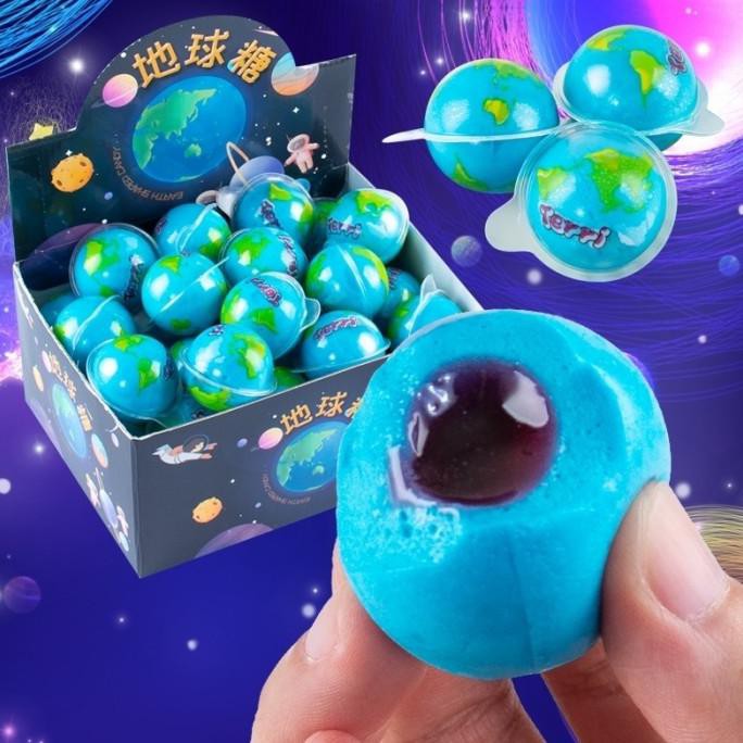 

(BISA COD) Trolli Planet Gummy / Trolly Gummi Permen Korea Permen Jelly Viral TERBAIK Kode 516