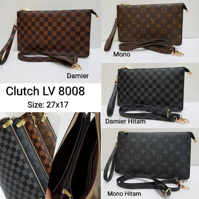 Clutch es bag Lv 8008 size 27X17