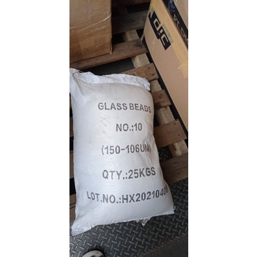 Pasir Vapor Blasting Sandblasting Glass Beads