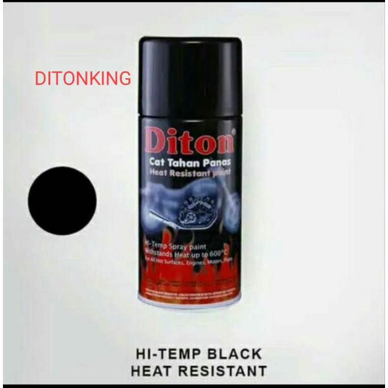 DITON Cat Tahan Panas Hi Temp Black