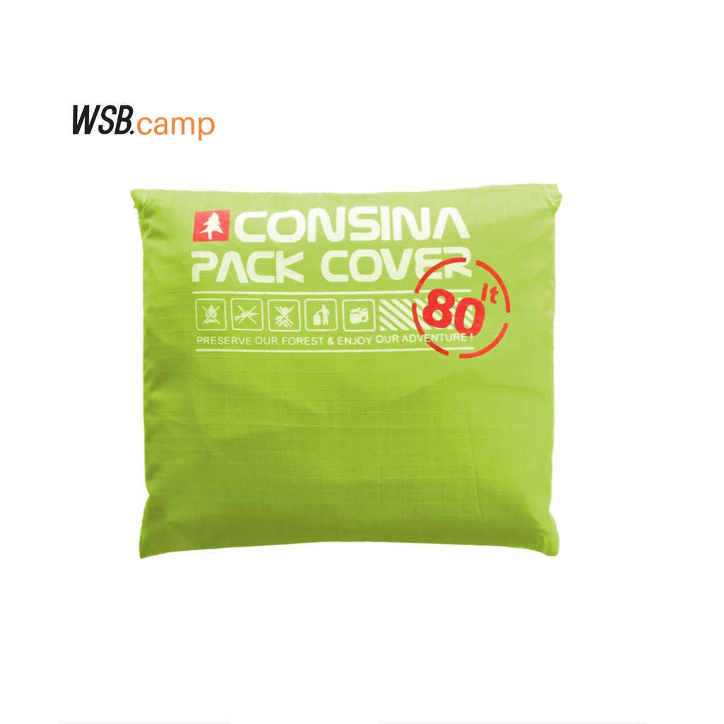 COVER BAG CONSINA 40 LITER - 60 LITER - 80 LITER - PACK COVER