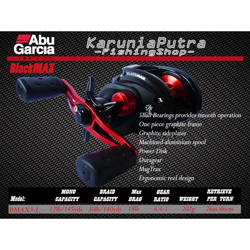 Reel Abu Garcia BlackMax BMAX3-L BC