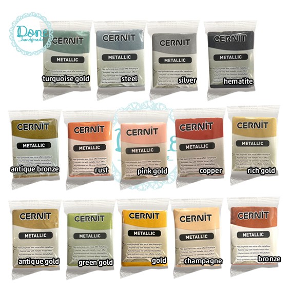 cernit metallic polymer clay bahan clay adonan clay jual clay