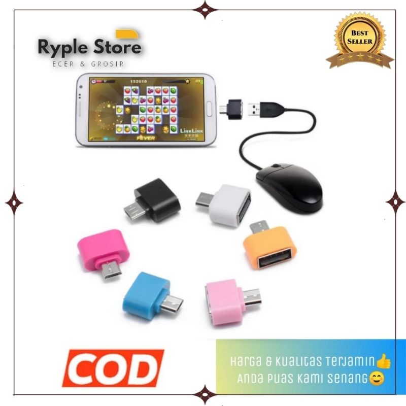Otg Non Kabel Micro USB V8/Type-c