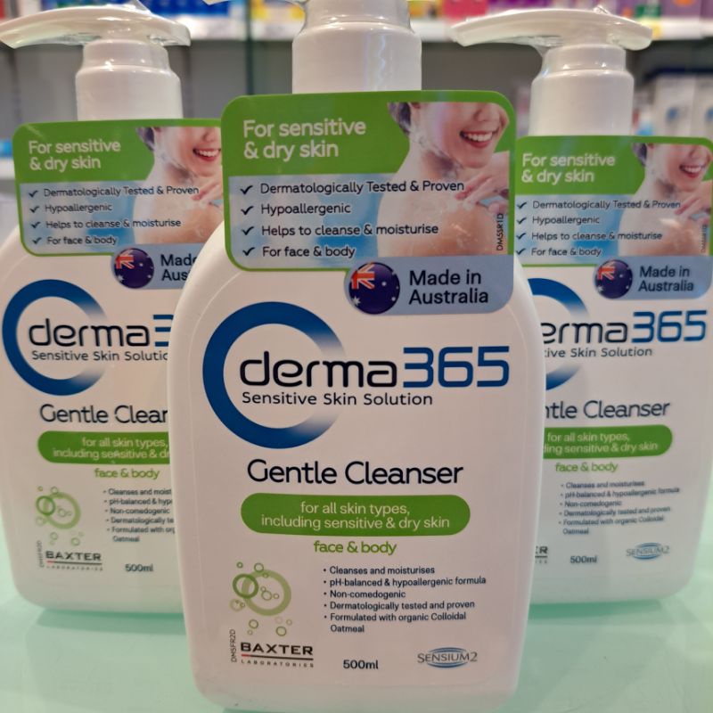 Derma 365 Gentle Cleanser 500ml