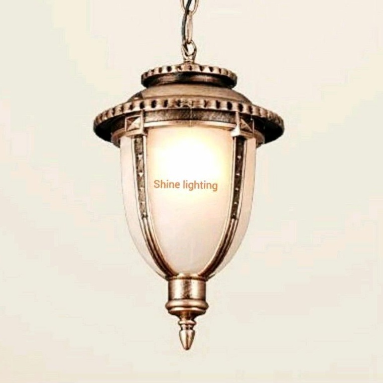 Lampu gantung klasik outdoor waterproof teras balkon tipe 11031 H/M