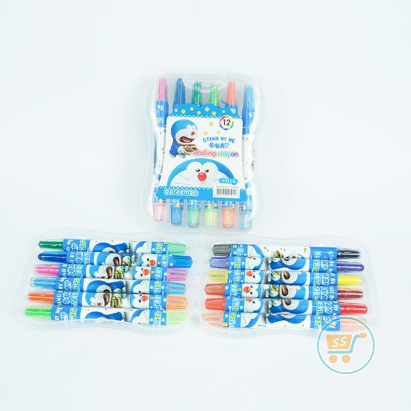 

CRAYON DORAEMON PUTAR WITH BOX PENSIL WARNA ALAT TULIS GAMBAR HADIAH KADO SOUVENIR