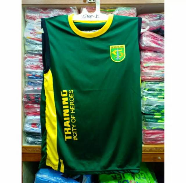 Kaos Singlet Persebaya Surabaya Home Hijau Training Terbaru 2021 Lokal
