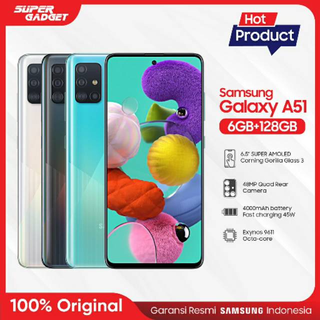 Samsung a51 Samsung galaxy a 51 6gb/128gb dan 8gb/128gb garansi resmi