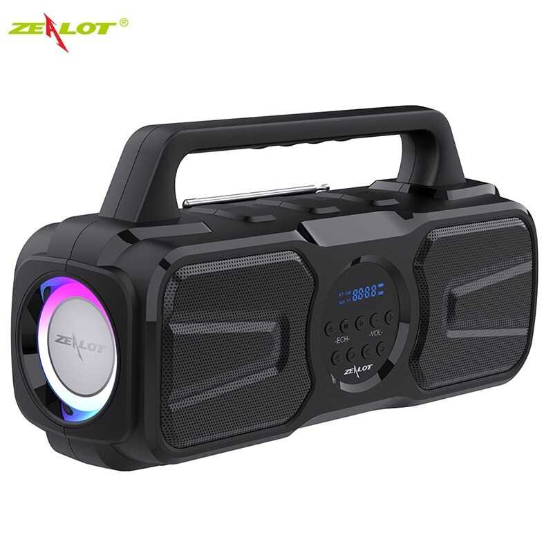 Zealot Portable Bluetooth Speaker Solar Power 20W - P2