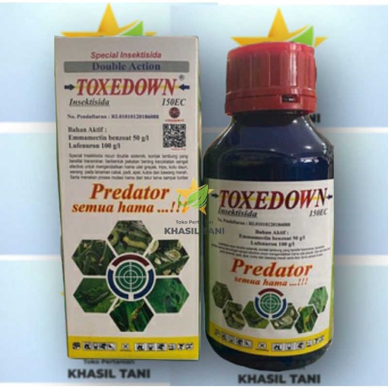 Insektisida TOXEDOWN 150 EC Isi 500ml Double Action