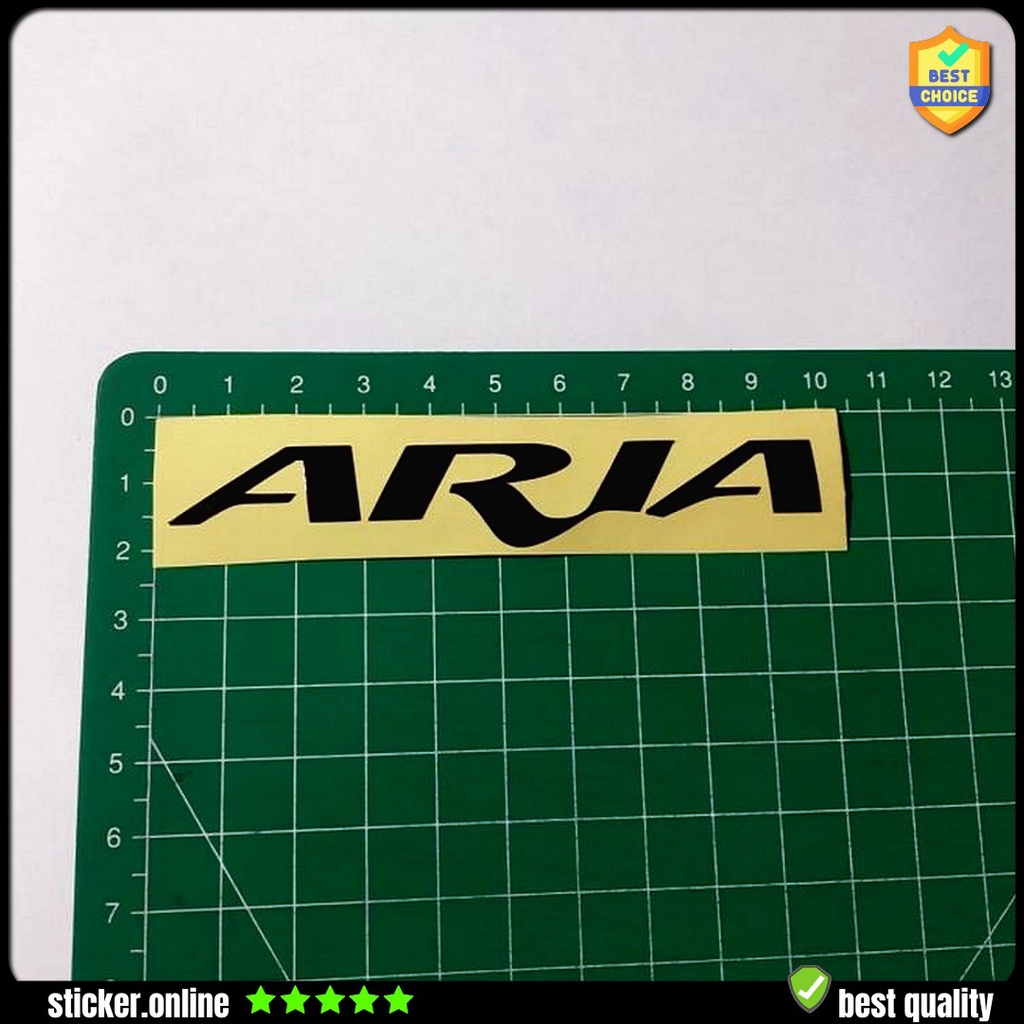 

Cutting Sticker Stiker Aria