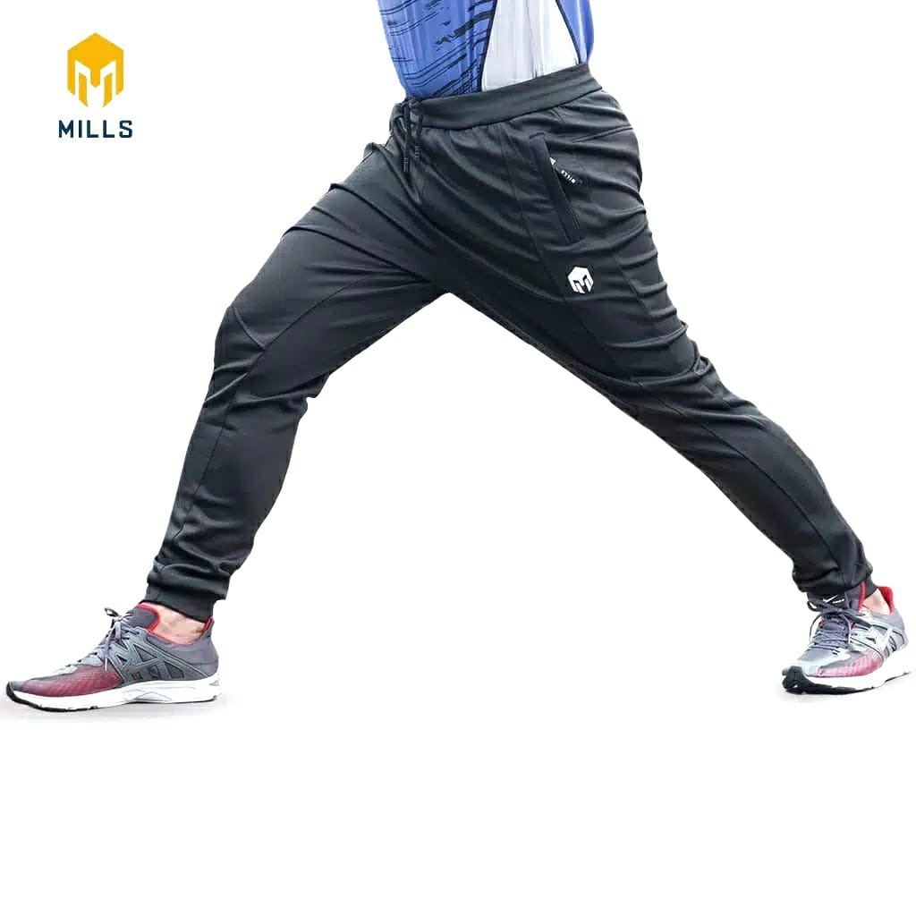 CELANA TRAINING PANJANG MILLS 7002 TRAINING CORE LONG PANTS ORIGINAL BLACK