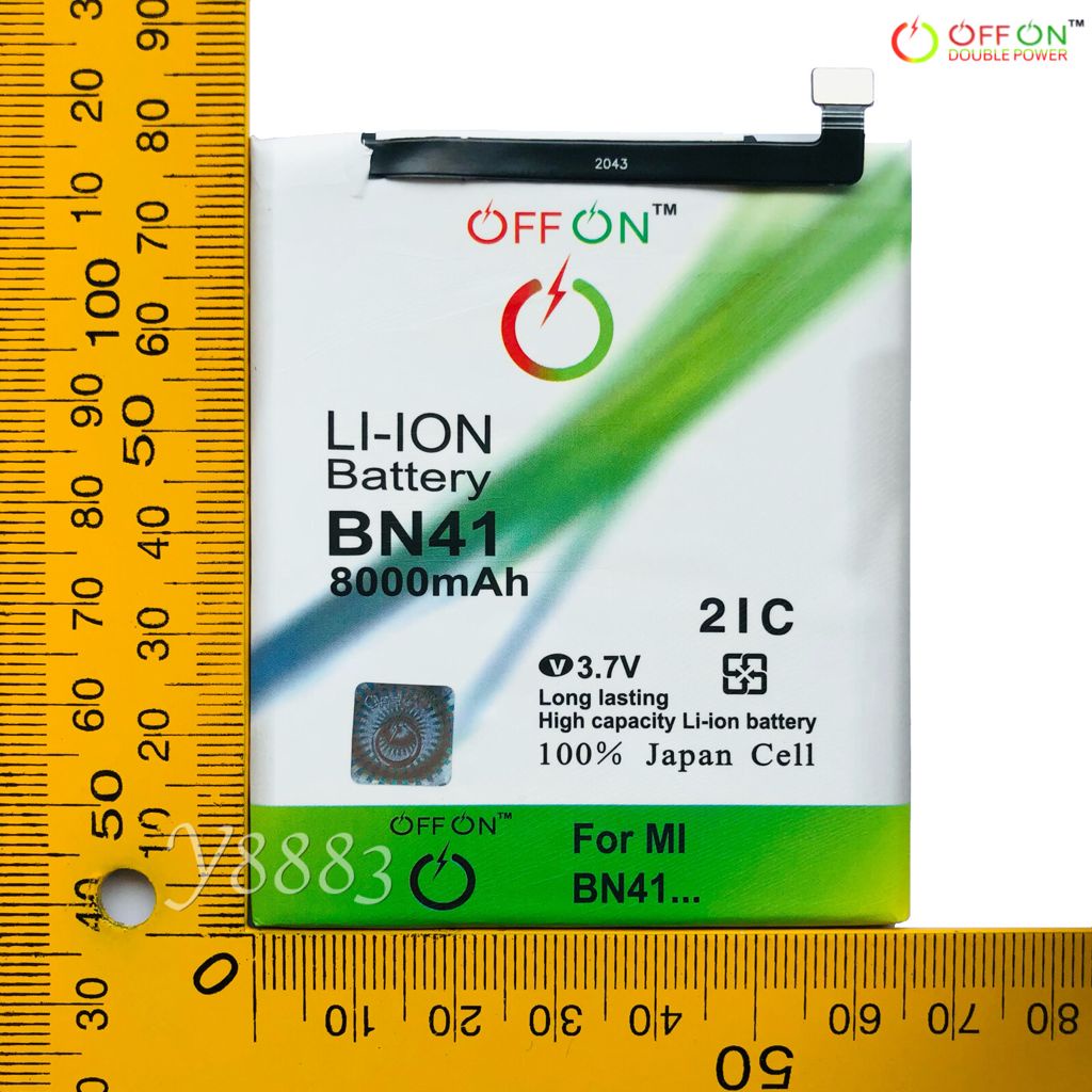 Baterai Double Power BN41 Redmi Note4 Note 4 4X Mediatex Battery BN 41 DoublePower