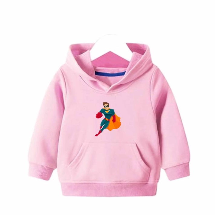 Hoodie Heros Sweater Pakaian Anak M - XXL