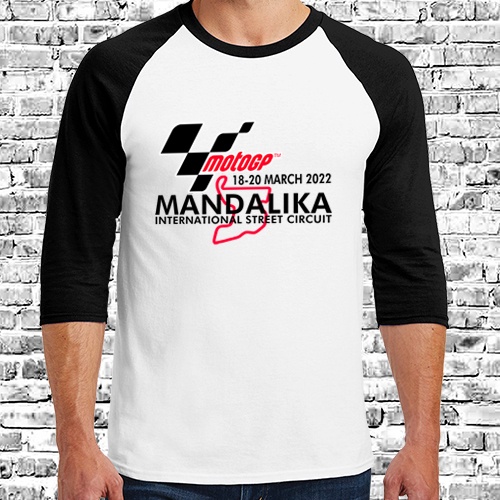 MotoGP Mandalika - Kaos MotoGP Mandalika Raglan