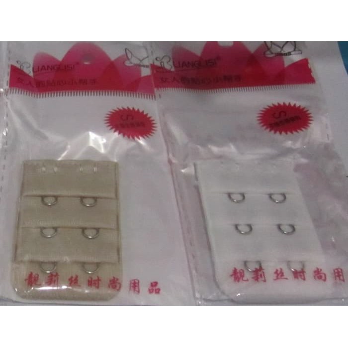 Sambungan BH   Bra Ekstension 2 Baris Kait BH Berkualitas