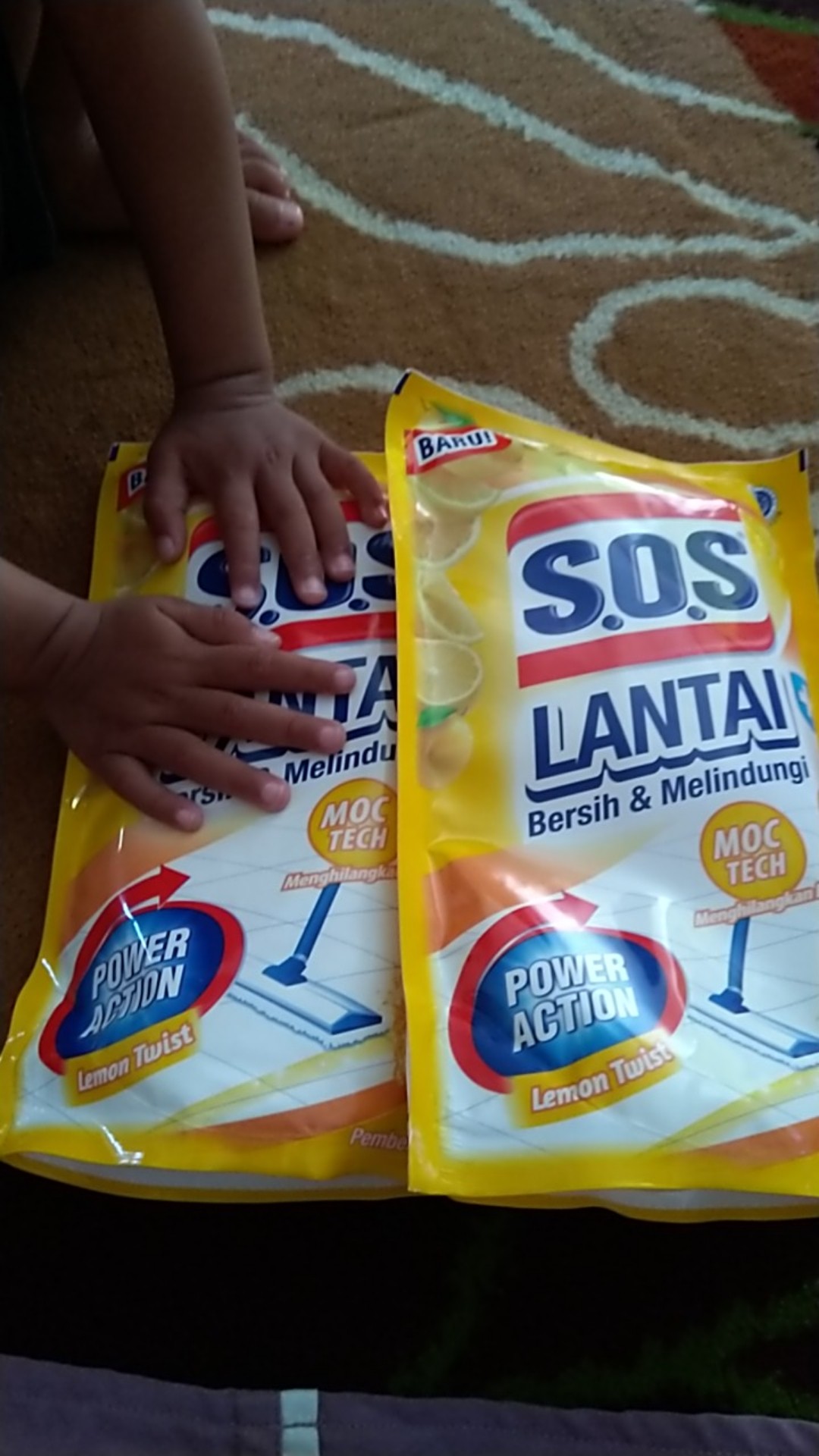 Sos Pembersih Lantai 750ml & Sos Lantai Sereh 700ml(reffil)