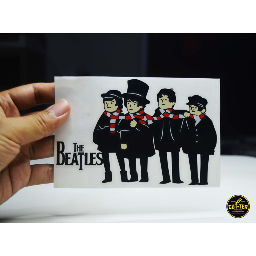 

cutting sticker BEATLES winter