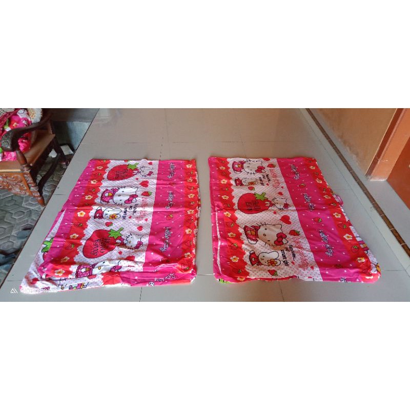 Urung Kasur motif 180cmX200cm// Tempat isi kapuk kasur RENDENGAN