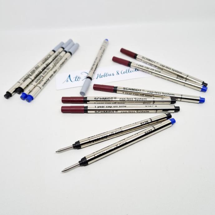 

Ink | Schmidt 8127 8126 Rollerball Refill Capless Pen F M Retro Lamy Rotring