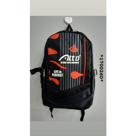 TAS RANSEL ALTO MURAH/TAS HITAM SEKOLAH