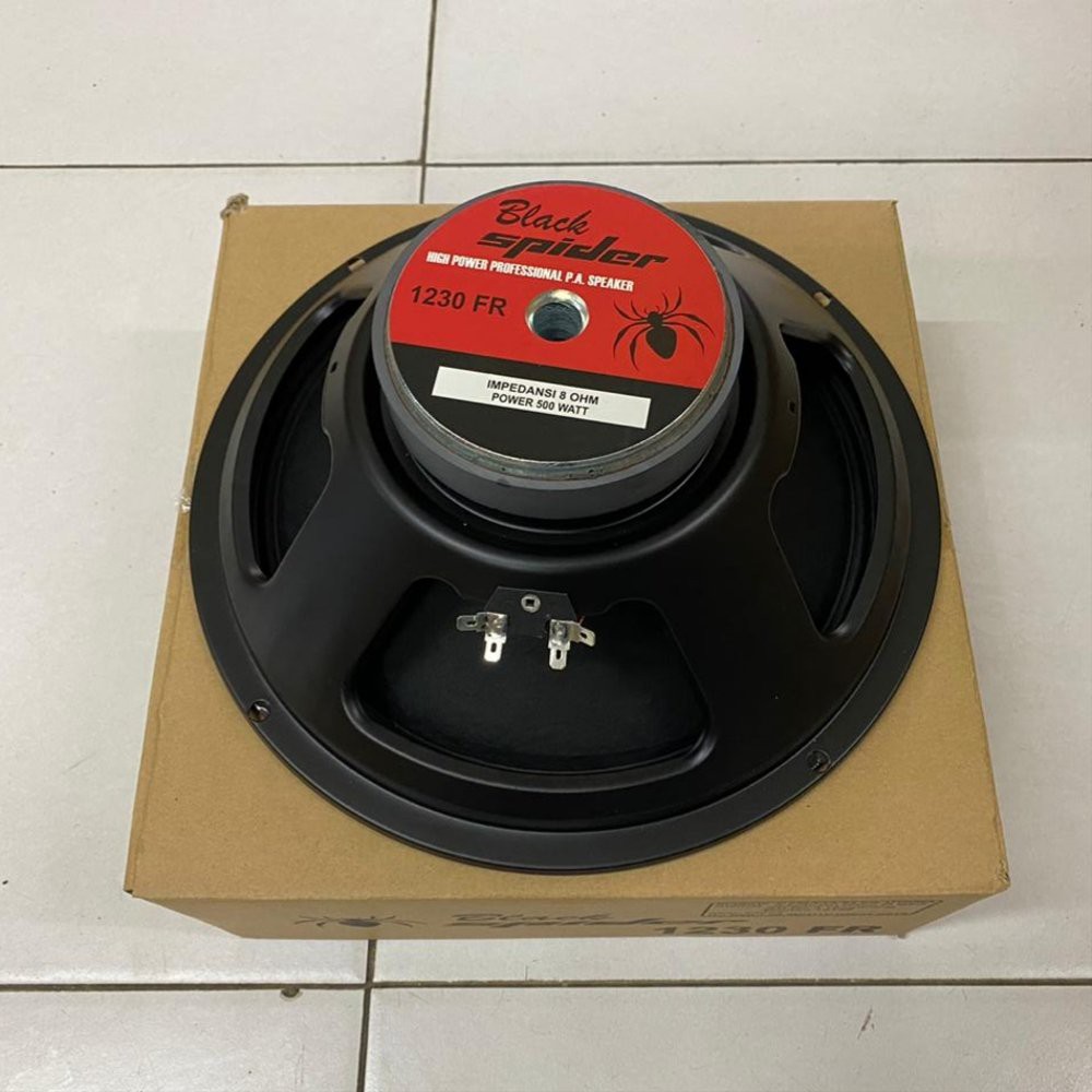 Murah  SPEAKER 12 INCH BLACKSPIDER KARAKTER MID LOW 500 WATT  Terjamin